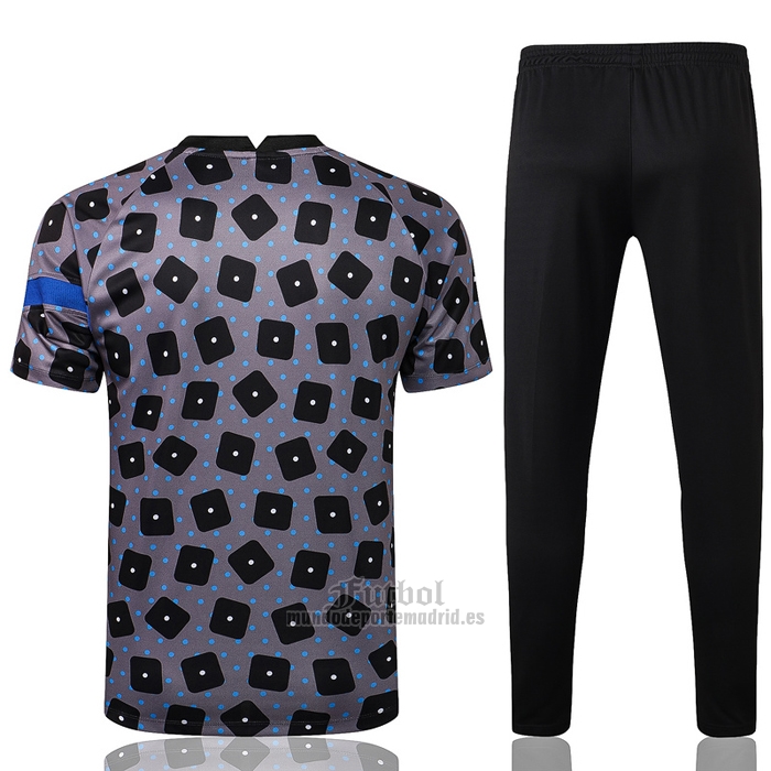 Chandal del Inter Milan Manga Corta 2021-2022 Gris